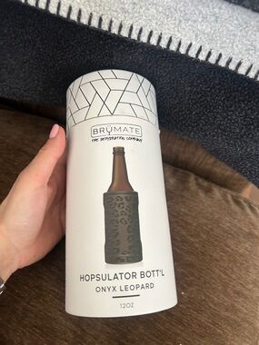 BrüMate Hopsulator Bott'l 12oz - Onyx Leopard